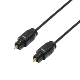 Câble Audionumérique Toslink vers Toslink 4 mm Ø 1,0 m