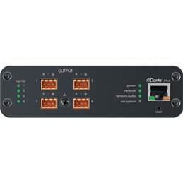 Interface audio réseau Dante 4 sorties- Block