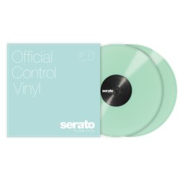 Glow in the dark 12P vinyl control tone fluo, paire