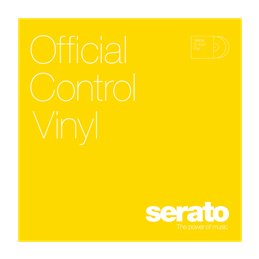 Yellow 12P vinyl control tone jaune, paire