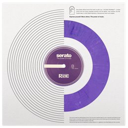 Vinyle Control Tone, Serato X Rane, Purple (paire)