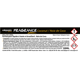 Parfum fumée-brouillard, coco 20ml