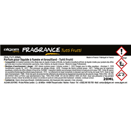 Parfum fumée-brouillard, tuttifrutti 20ml