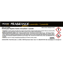 Parfum fumée-brouillard, lavande 20ml