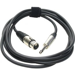 Vonyx Câble Audio Cordon XLR Mâle/Jack 6,35 Mono - 8m