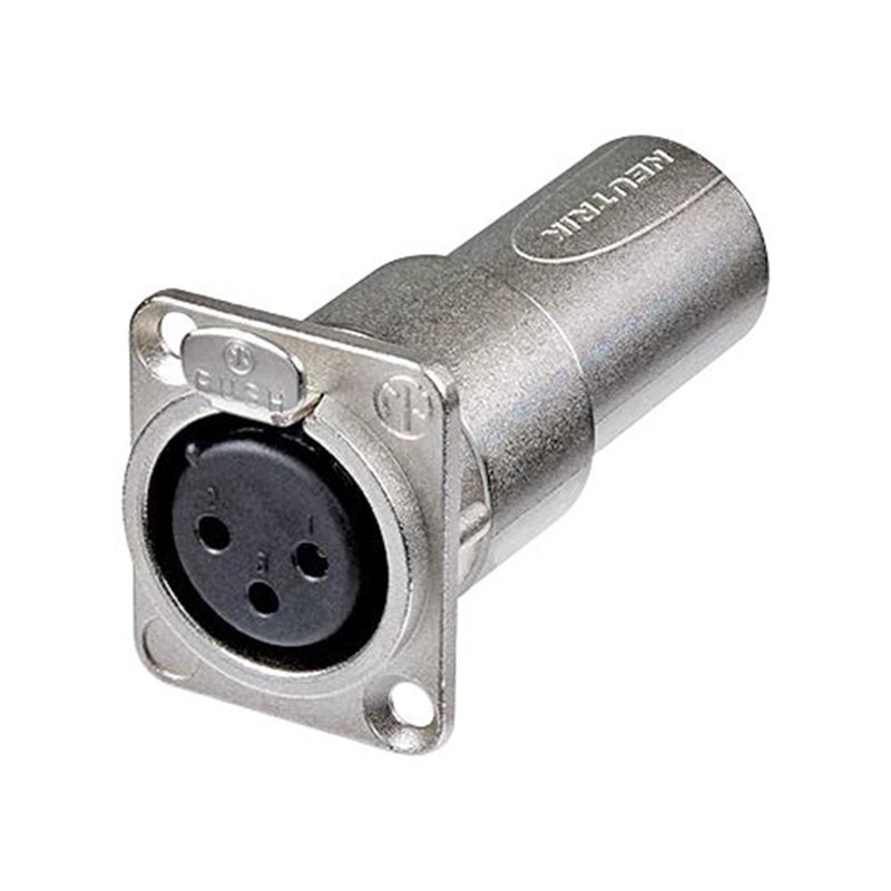 Embase adaptateur XLR femelle vers XLR mâle