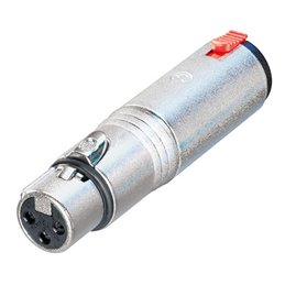 Adaptateur XLR femelle vers Jack 6,35 mm femelle