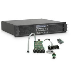 Amplificateur Sono 4 x 3025 W 2 Ohms avec Module DSP avec AES/EBU + Ethernet