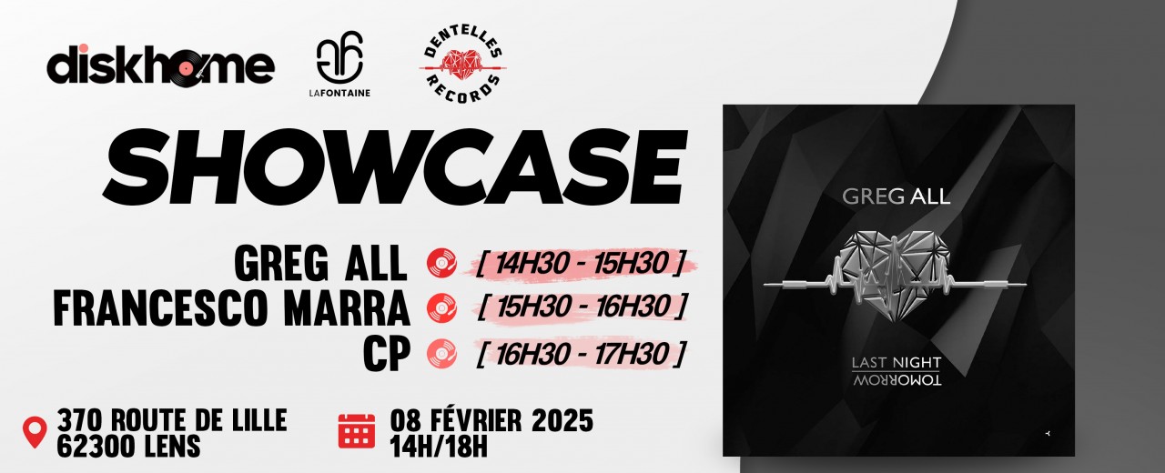 Showcase / séance dédicaces GREG ALL